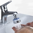 thumbnail image 2 of Kitchen Splash-proof Tap Head 360° Faucet Water Saving Filter Moveable C1Z6, 2 of 9