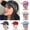 124#Black, variant on Womens Boho Bandana Cap Sun Visor Hat for Summer Turban Head Warps Baseball Headcover Outdoor Beach Hat White One Size