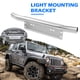 thumbnail image 4 of Soporte universal para matrícula de coche, SUV, Jeep, marco de montaje de lámpara antiniebla (plata), 4 of 8