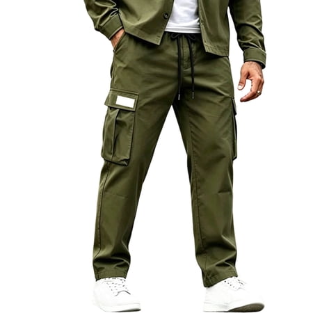 Admvng Men s Cargo Pants Outdoors Stretch Casual Sports Trousers