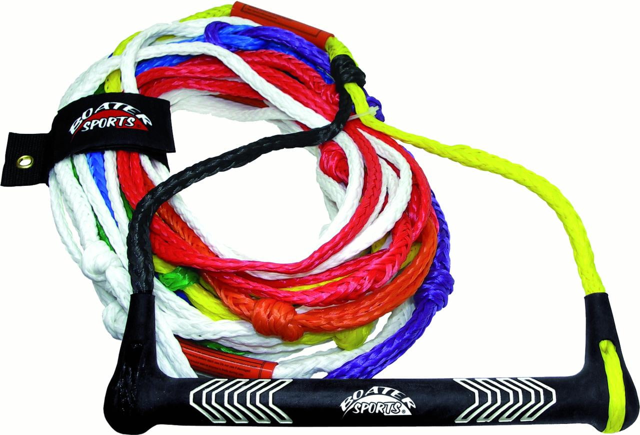 8 section ski tow rope KIMPEX Pro Champ Color Coded Watersports Rope