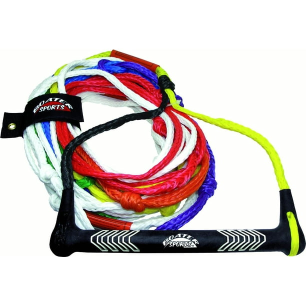 8 section ski tow rope KIMPEX Pro Champ Color Coded Watersports Rope