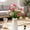 A, variant on Clearance Under $5 Artificial Coneflower Spray Artificial Coneflower For Fall Porch Pot,Plastic (F) (1Pc)