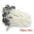 thumbnail image 2 of 100Pcs Five Sizes 8/10/12/15/20 cm Candle Sustainers Cotton Core Wicks For DIY, 2 of 5