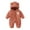O-Red5281, variant on CUZIBR Baby Bear Suit Winter Coats Warm Hooded Jumpsuit Oneise For Boys Girls Comfort Dailywear For Toddler