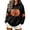 1Black, variant on Women Halloween Cute Ghost Pumpkin Bat Print Zip Up Hooded Jacket with Kangaroo Pocket Long Sleeve for Holiday Casual Outfit,S