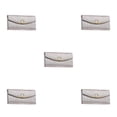 thumbnail image 1 of Minnieouse Cartera de cuero para mujer, reemplazo elegante, Color sólido, Rectangular, bolsillo con cremallera, carpeta de fotos, monedero para Type2 NO2, 1 of 6