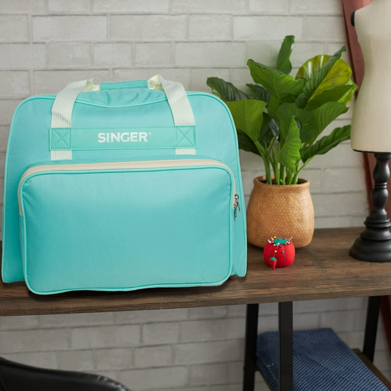  SINGER  Machine Carrying Case, Teal Color, Spacious