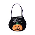 thumbnail image 1 of Sacs à Friandises d'Halloween, Décorations de Panier d'Halloween, Sacs Cadeaux Réutilisables Citrouille, 1 of 8