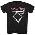 thumbnail image 1 of Twisted Sister Bone Logo Black Adult T-Shirt, 1 of 2