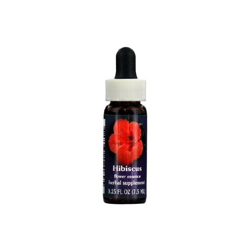 Flower Essence Hibiscus Herbal Supplement Dropper 0.25 Oz