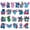 color4, variant on 19Pcs Super Hero Shoe Decoration Charms for Croc Clog Sandals Shoe Accessories Charms for Adults