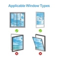 thumbnail image 4 of EEEkit Portable Air Conditioner Window Kit, Adjustable AC Window Vent Kit for Sliding Doors, Air Vent Sealing Kit for Portable AC, 4 of 8
