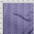 thumbnail image 3 of oneOone Cotton Cambric Medium Purple Fabric Jacobean Floral Sewing Fabric By The Yard Printed Diy Clothing Sewing Supplies 42 Inch Wide, 3 of 4