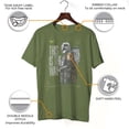 thumbnail image 3 of Mens Star Wars: The Mandalorian and Grogu This Is The Way Bounty Hunter T Shirt, 3 of 10