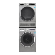 Conserv LUXE STACKABLE Washer 2.2 cf 110 V Dryer 4 Cf 220V with Stacking Shelf