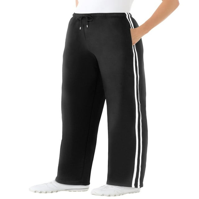 Women‘s Plus Size Better Fleece Side Stripe Sweatpant