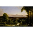 thumbnail image 2 of Thomas Cole 24x16 Black Ornate Framed Double Matted Museum Art Print Titled: View on the Catskill-Early Autumn (1836-37), 2 of 5