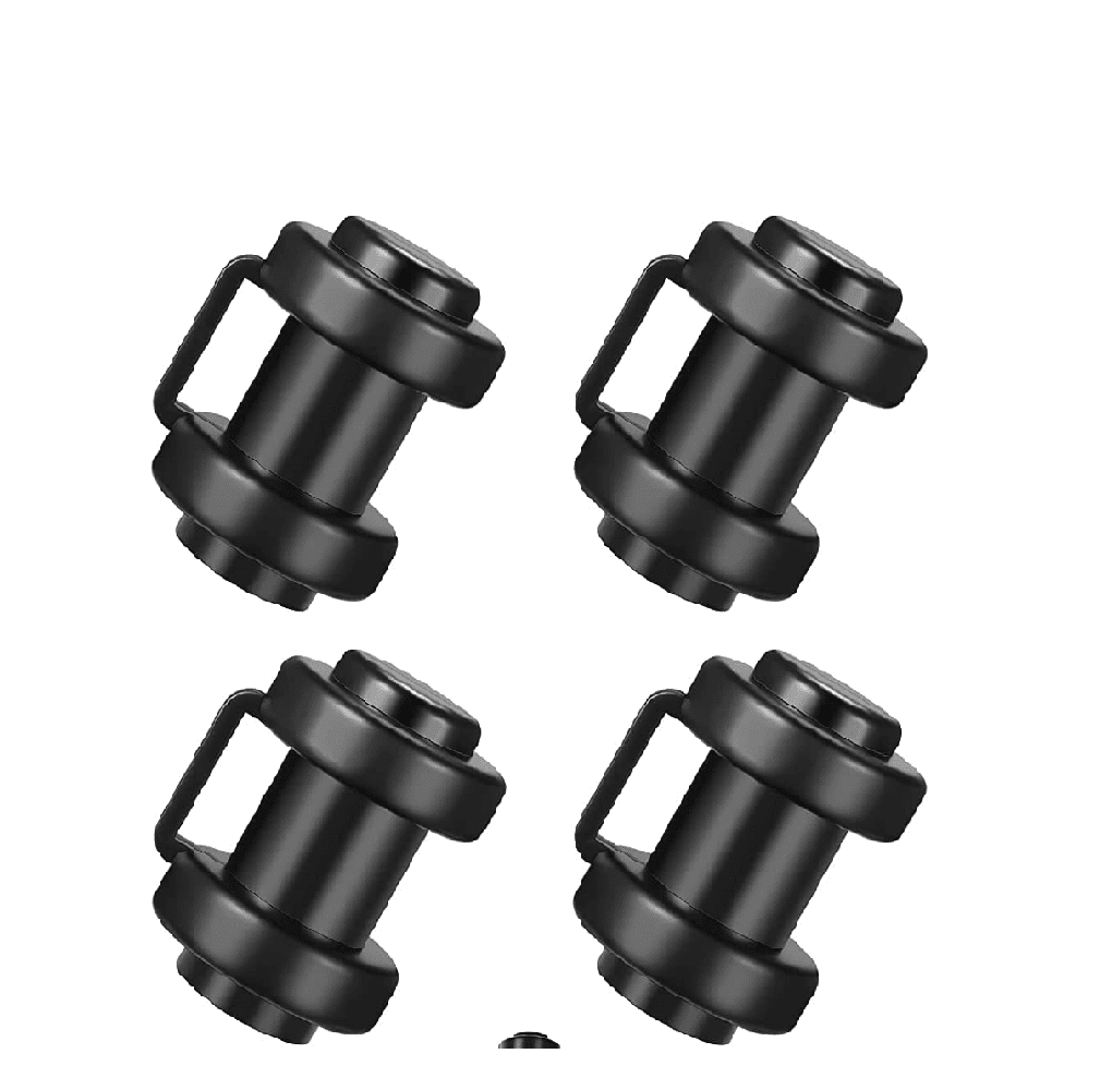 CITYLE 4 Pcs Trampoline Enclosure Pole Caps 1 Inch Trampoline Pole