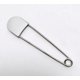 thumbnail image 2 of Tool Gadget Imperdibles de seguridad grandes, Imperdibles de 5 pulgadas, 6 PCS Imperdibles de seguridad de acero inoxidable grandes, Imperdibles de seguridad XL enormes y fuertes plateados,, 2 of 5