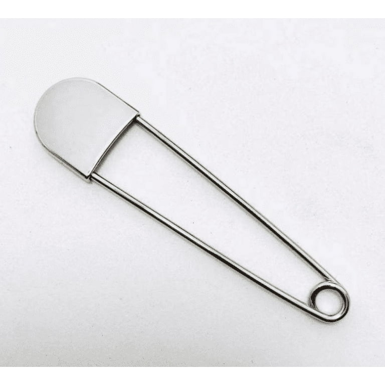 3Inch Large Safety Pins for Clothes Big Safety Pins Heavy Giant Safety Pin  for Fashion, Sewing, Quilting, Blankets, Upholstery, Laundry and Craft