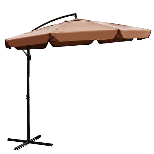 ALEKO 10' Adjustable Outdoor Garden Patio Banana Hanging Umbrella by ALEKO