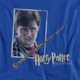 thumbnail image 2 of Harry Potter Harrys Wand Portrait Women's T Shirt, Royal, 2X-Large, 2 of 6