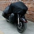 thumbnail image 2 of Universally Motorcycle Half Coverage Shelter All Weathers Protections Oxford Fabric Design, 2 of 8