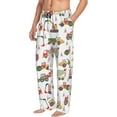 thumbnail image 2 of Disketp Excavator Men'S Pajama Pants - Ultra Soft Fleece Sleep And Lounge Pants (Size: S-Xxl), 2 of 9