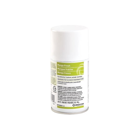 air oz 7 metered freshener Freshener Refill 7 Metered 2612137 Brighton 4/Ct  Aerosol Walmart.com Fresh Mango Oz. Air