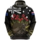 thumbnail image 2 of Sudadera con capucha con estampado 3D del Día de Anzac para hombre, ropa para que no olvidemos a Australia y Nueva Zelanda, sudaderas con héroes, suéteres con flores Remember, 2 of 5