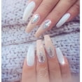 thumbnail image 7 of 500pcs Coffin Nails Ballerina Fake Nail Tips Long Full Cover Acrylic False Nails Natural Artificial Nails 10 Sizes for Nail Salons or DIY Nail Art at Home, 7 of 7