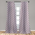 thumbnail image 5 of Ambesonne USA Curtains, Patriotic Western Salute, Pair of 28"x95", Grey Indigo Red, 5 of 5