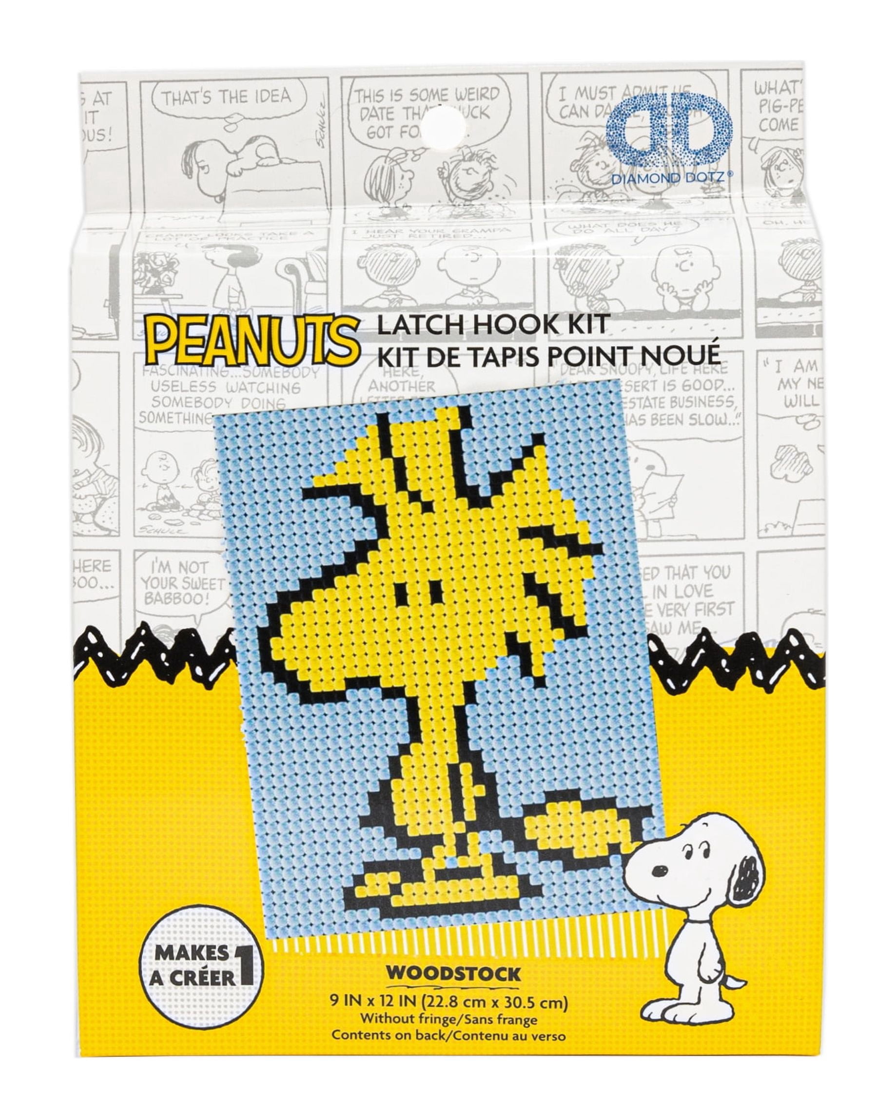 DIAMOND DOTZ® Woodstock Latch Hook Kit