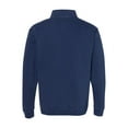 thumbnail image 3 of Comfort Colors - Garment-Dyed Quarter Zip Sweatshirt - 1580 - True Navy - Size: XL, 3 of 3