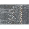 thumbnail image 3 of 2x3 Modern Dark Gray Small Area Rug, Throw Mat for Indoor Entry | Ideal for Kitchen or Bathroom Rugs 2' x 3', 3 of 8