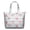Cute, variant on Lightweight Weekender Bag with Spiral Seashell and Nautical Shell Patterns, Multipurpose Travel Tote Bag for Summer and Sea