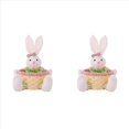 thumbnail image 1 of 2X de Dulces de Pascua, Canasta de Pascua de Conejito, Canasta de Almacenamiento de Dulces de Pascua, Caja de Regalo para Decoración de Mesa, Regalo de Pascua,A, 1 of 3