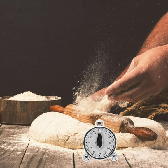 Masteelf Adorable Clock Timer for Time Management 60-Minute Mechanical Timer for Kitchen Mechanical Timer Lovely Clock Cooking Timer