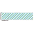 thumbnail image 3 of Ambesonne Retro Fabric by the Yard Upholstery, Endless Colorful Stripes Art, 1 Yard, Yellow Green Sea Blue, 3 of 5