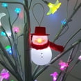 thumbnail image 4 of Adornos y Luces Navideñas onlyliua Muñeco de nieve Colgantes, 4 of 5