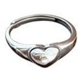 thumbnail image 2 of Anillos para mujer, regalos para mujeres, niñas, anillo de corazón vintage, joyería, regalo, anillo para mujer, 2 of 3