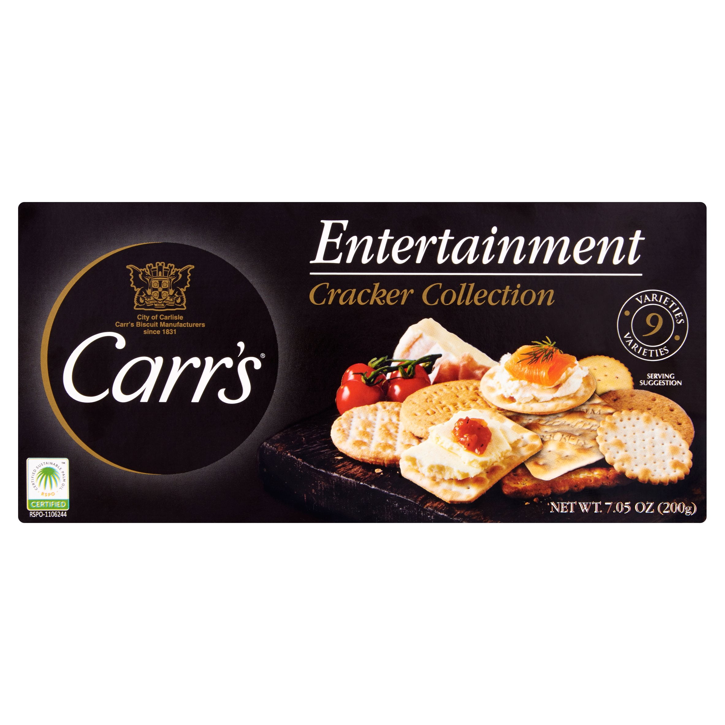 Carrs Cracker Collection,7.05 Oz (Pack Of 12)