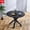 Matte Black, variant on Easy - Assemble Cross - Leg Table / Used in Family Dining / Big Metal Tube for Durability