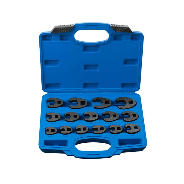 jinwen Ensemble de Clés à Écrou de Corbeau 15 Pcs Outils de Réparation de Machine Portable 8-24mm