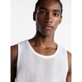 thumbnail image 4 of No Boundaries Mesh Stitch Sweater Tank Top, Men's and Big Men's XS-3XL, 4 of 5