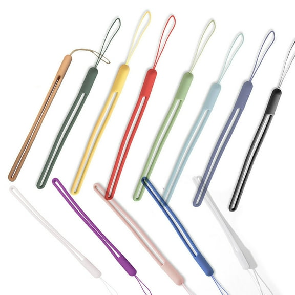 SagaSave Elastic Hand Wrist Strap Lanyard for Phones Keychain Wallet ID Name Tag Badge Adjustable Silicone