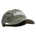 thumbnail image 5 of Denver City Skyline Twill Premium Pigment Dyed Cap - Olive OSFM, 5 of 5
