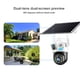 thumbnail image 4 of XWSHYW Cámara Cámara Binoculares En Alta Definición y Exteriores En Intercomunicado y En Seguimiento Inteligente y Rotación Panorámica 360 Grados y Energía Solar 4G, 4 of 6