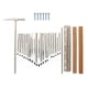thumbnail image 1 of Kalimba Juego de teclas Kalimba de 21 tonos con martillo de afinación 21 tonos Piano de dedo Pulgar Piano Piezas para tocar Letras de acero Teclado Kalimba Instrumento musical Irfora Kalimba, 1 of 7
